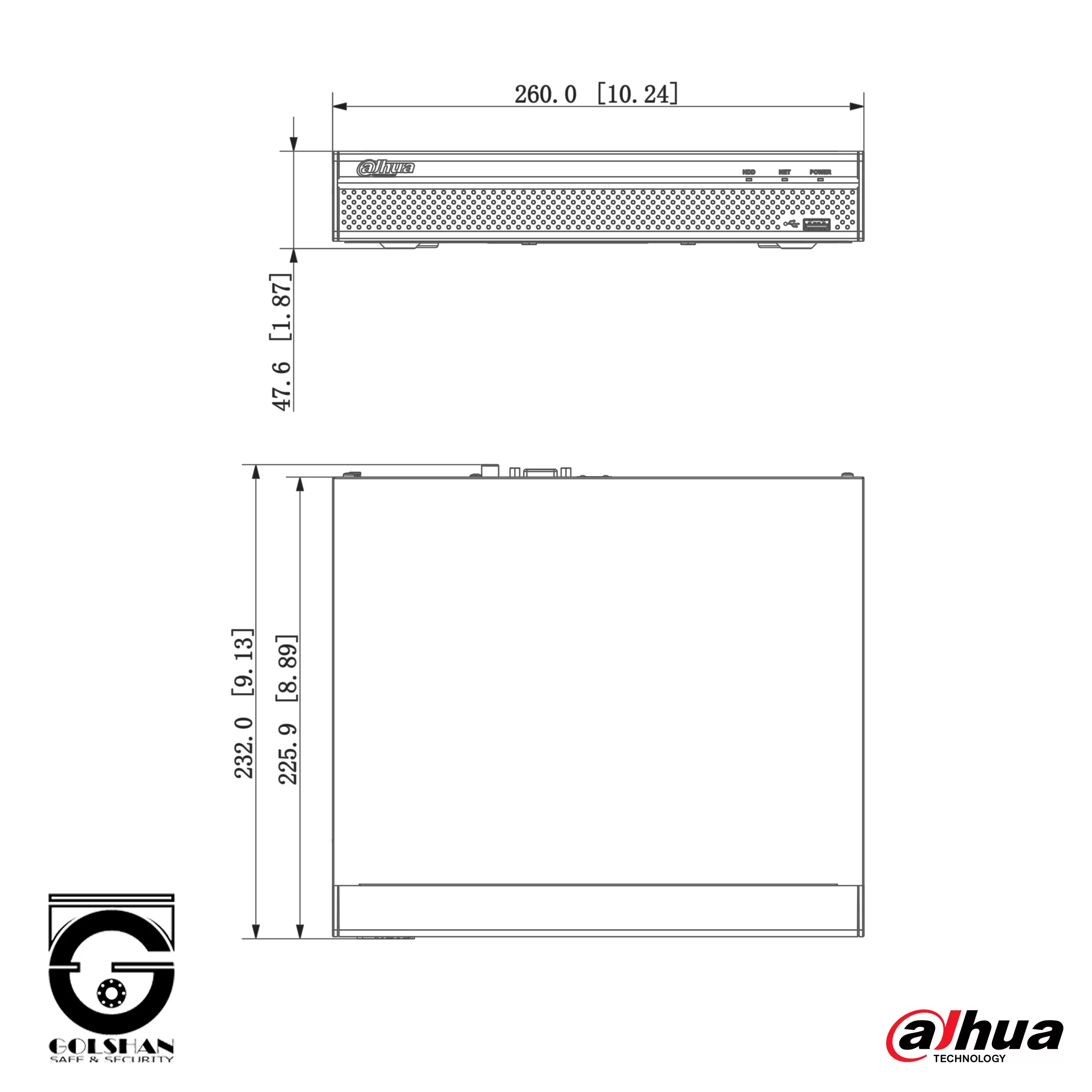 دستگاه ضبط داهوا NVR4108HS-4KS2/L