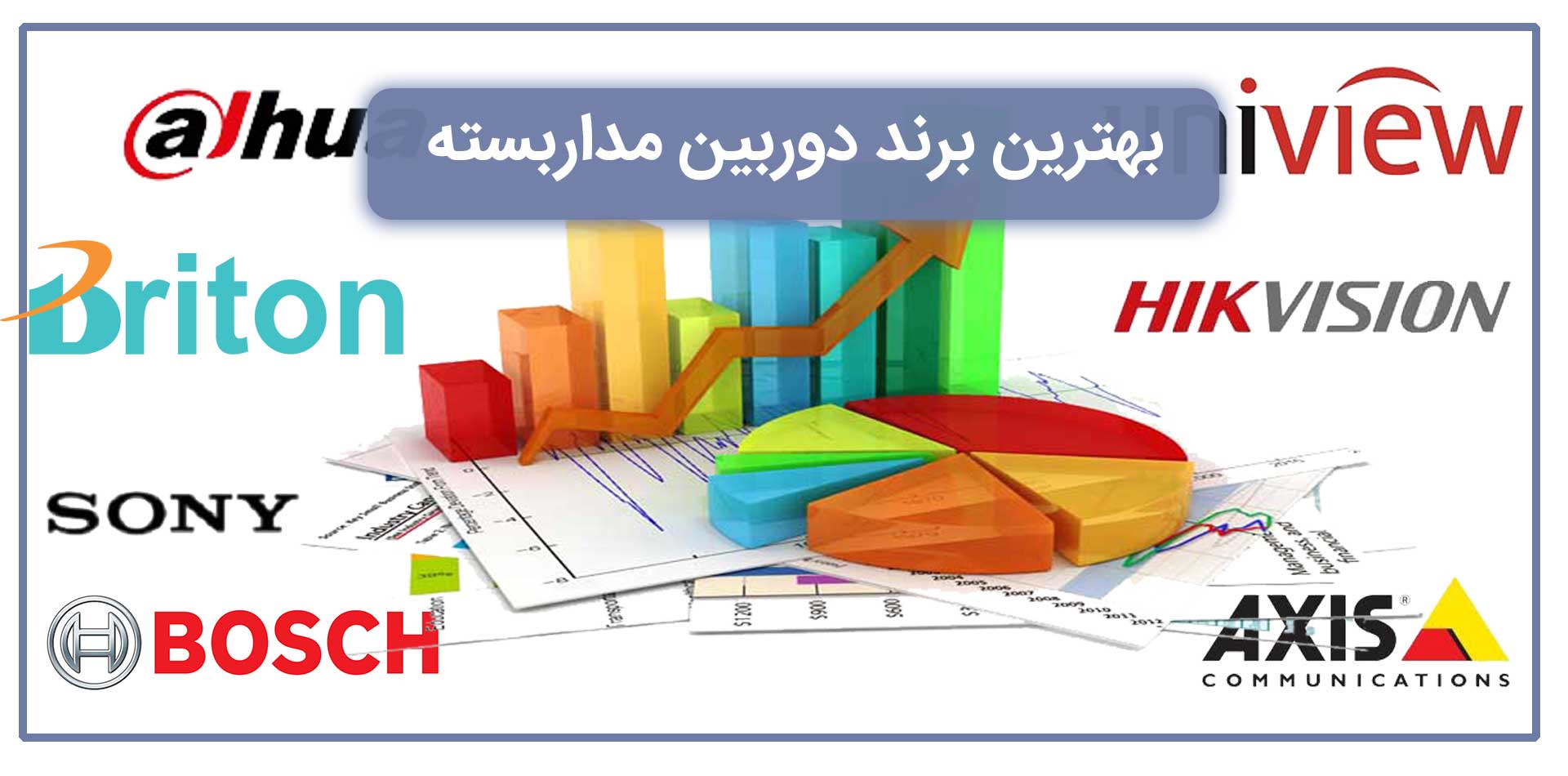 5 تا از پرفروش ترین برند دوربین مداربسته