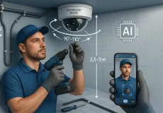 نصب دوربین مداربسته: راهنمای جامع برای نصب حرفه‌ای و بهینه