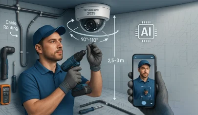 نصب دوربین مداربسته: راهنمای جامع برای نصب حرفه‌ای و بهینه