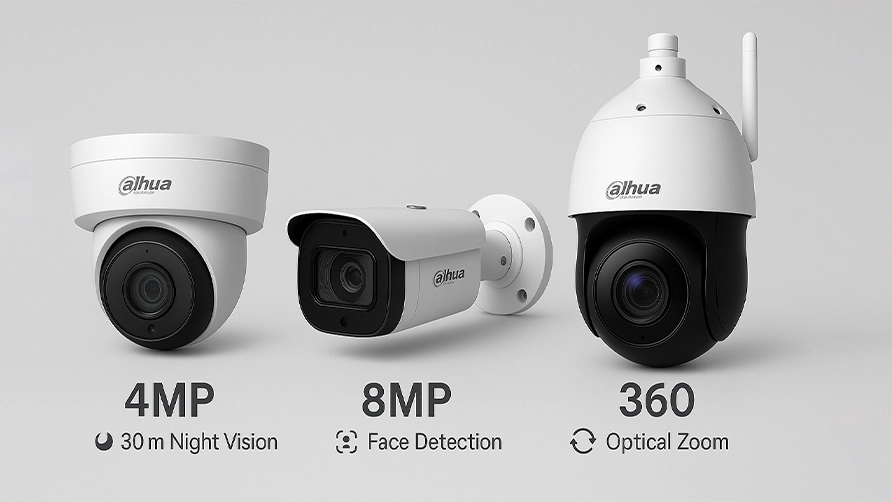قیمت دوربین داهوا: راهنمای جامع برای خرید بهترین دوربین مداربسته در سال 1404