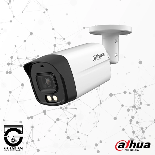 دوربین مداربسته داهوا مدل DH-HAC-HFW1200TLMP-IL-A 2 وضوح تصویر: ۲ مگاپیکسل ( فول کالر) فرمت : HDCVI دید در شب رنگی ۴۰ متری هوشمند(سیاه سفید و رنگی) پشتیبانی از استاندارد :IP67 جنس بدنه : فلز + پلاستیک دارای میکروفون داخلی دارای قابلیت DWDR,3DNR,BLC