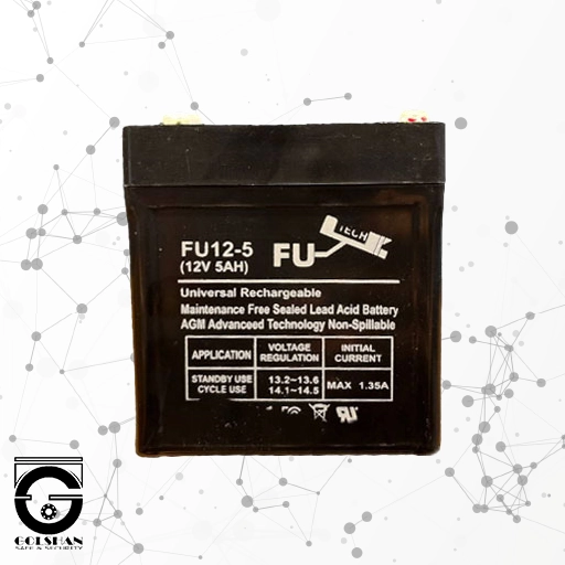 باتری 12 ولت 5 آمپر فول تک Full Tech